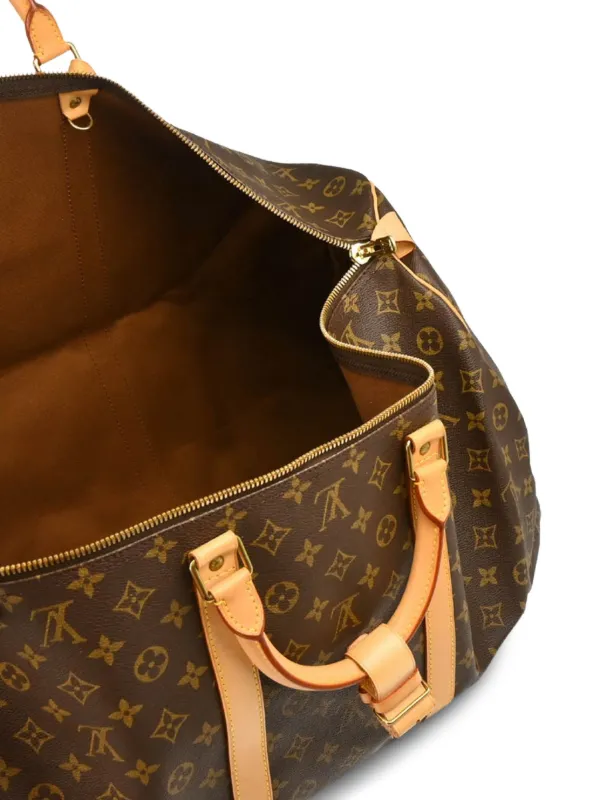 Louis Vuitton ダッフルバッグ ブラウン Louis Vuitton Pre-Owned 1996 キーポル 60 ダッフルバッグ