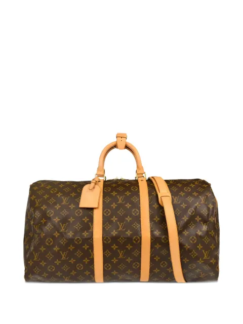 Louis Vuitton Pre-Owned дорожная сумка Keepall Bandoulière 55 (2006 год)