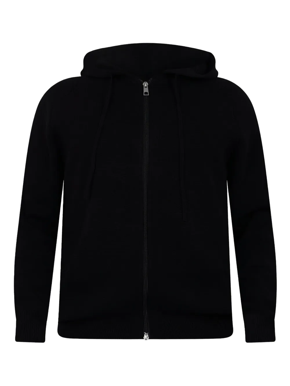 Low Brand Hoodie met rits Zwart