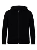 Low Brand zip-up hoodie - Black