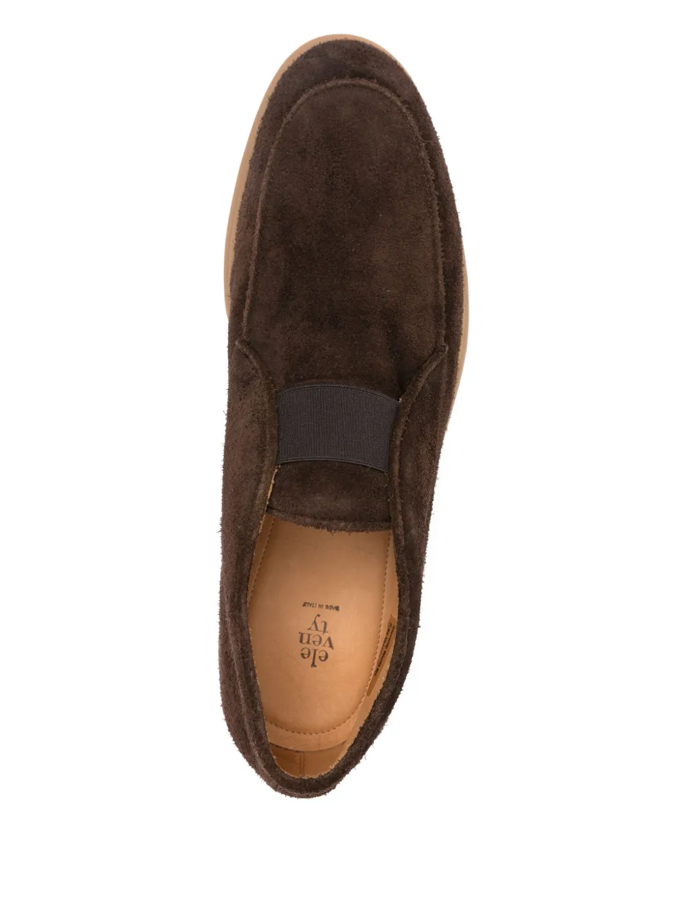 Eleventy Suède desert boots Bruin