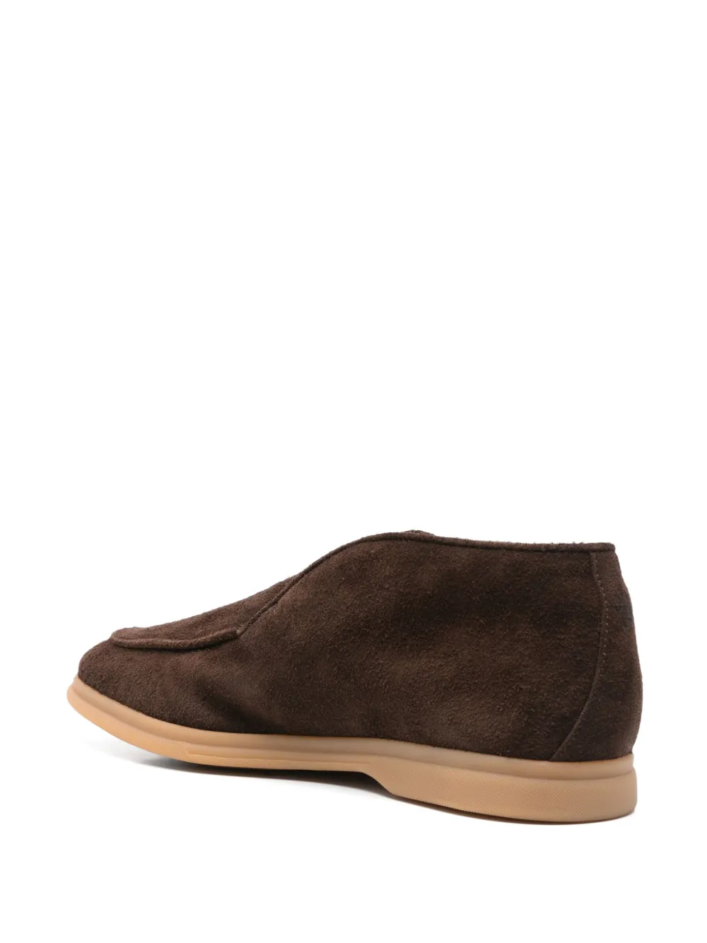 Eleventy Suède desert boots Bruin
