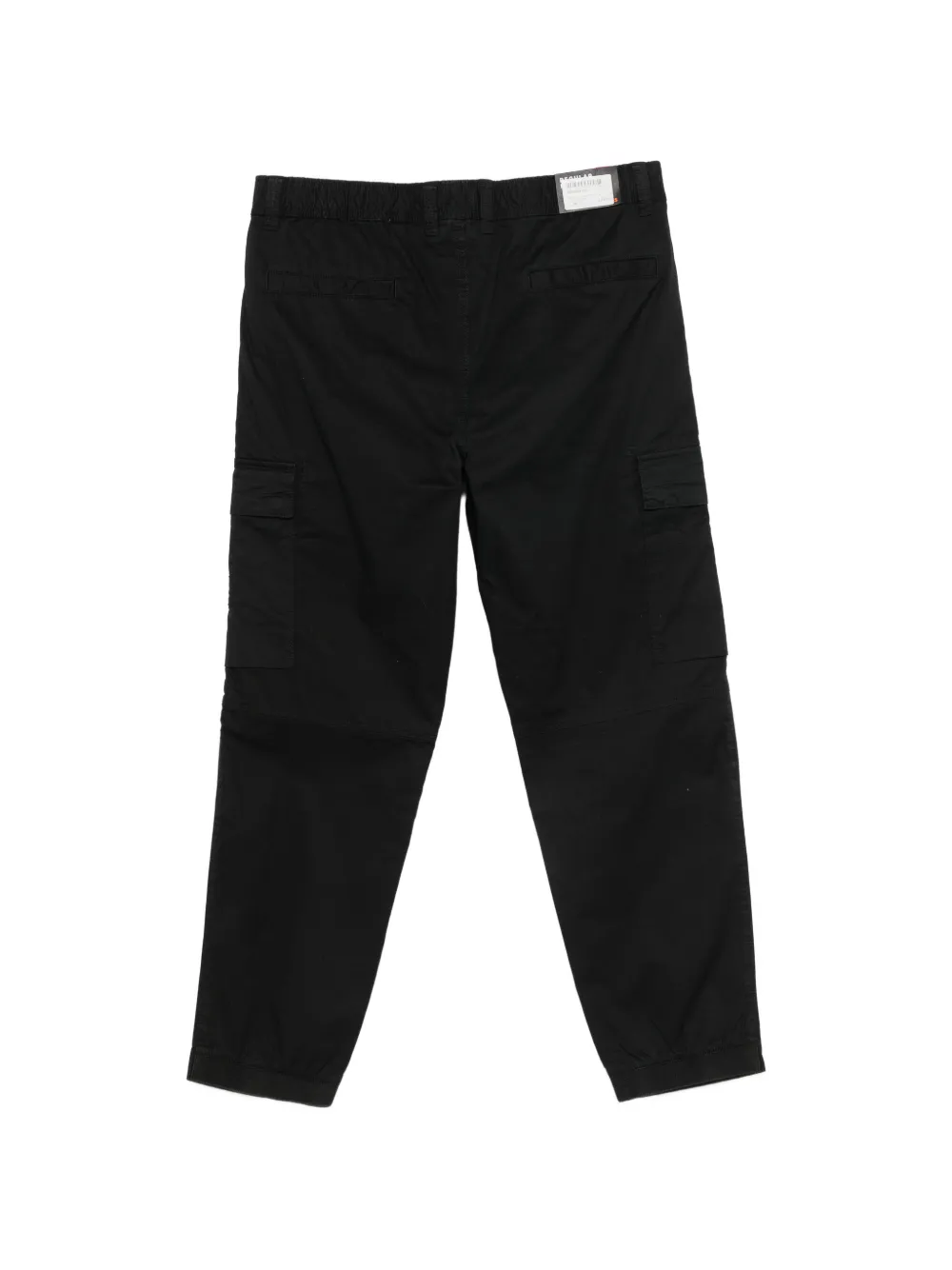 BOSS Cargo broek met logopatch Zwart