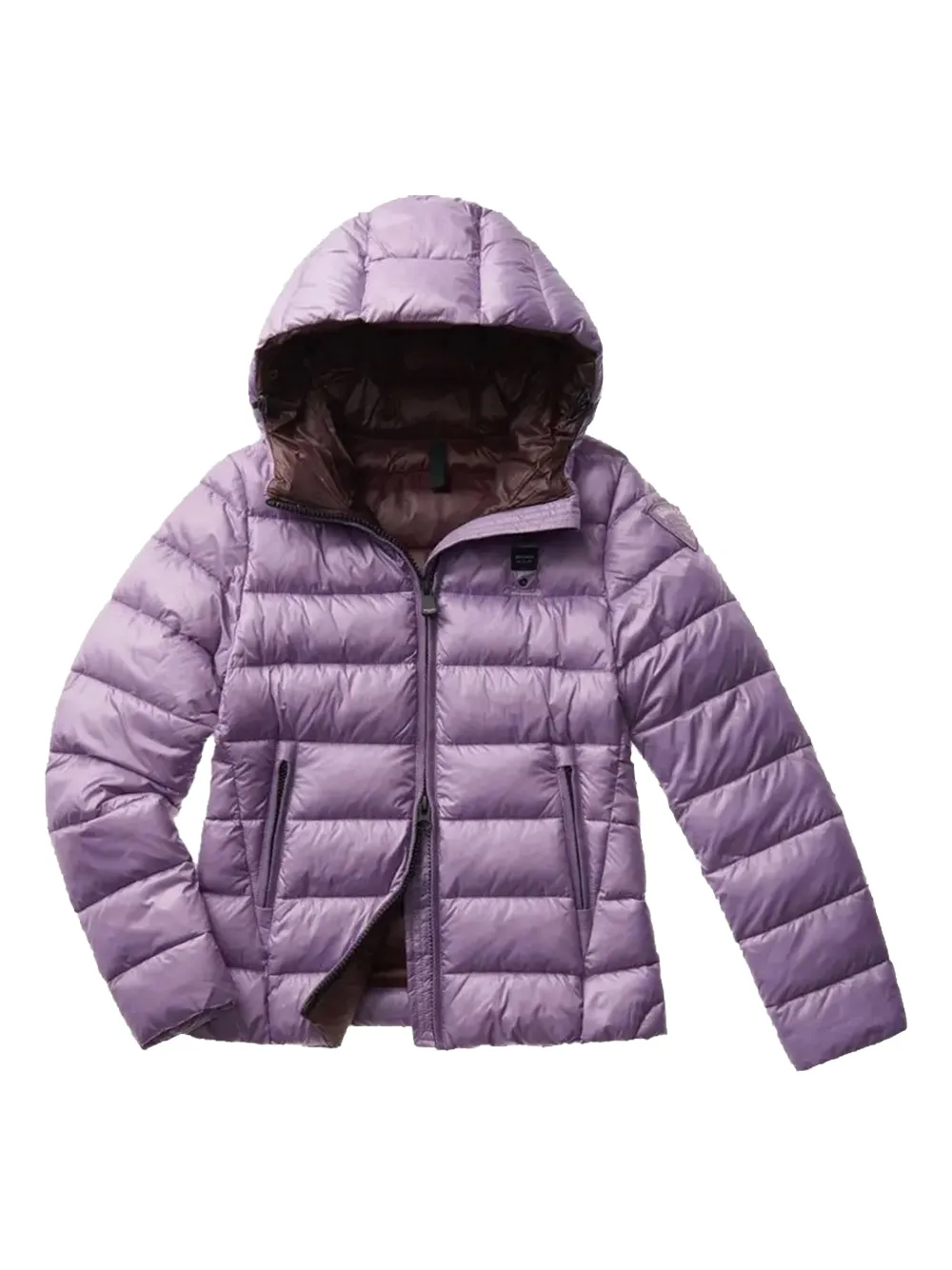 Blauer hooded puffer jacket Paars