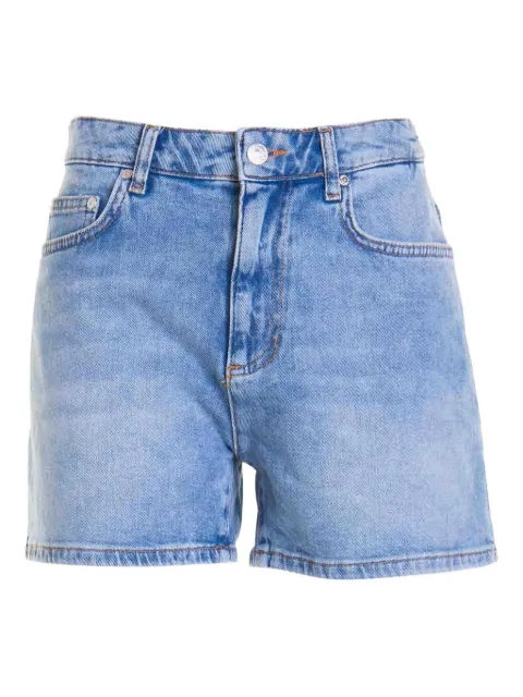 MOSCHINO JEANS heart-shaped pocket denim shorts