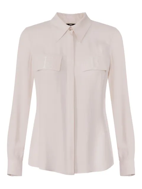 Elisabetta Franchi embroidered-pocket shirt