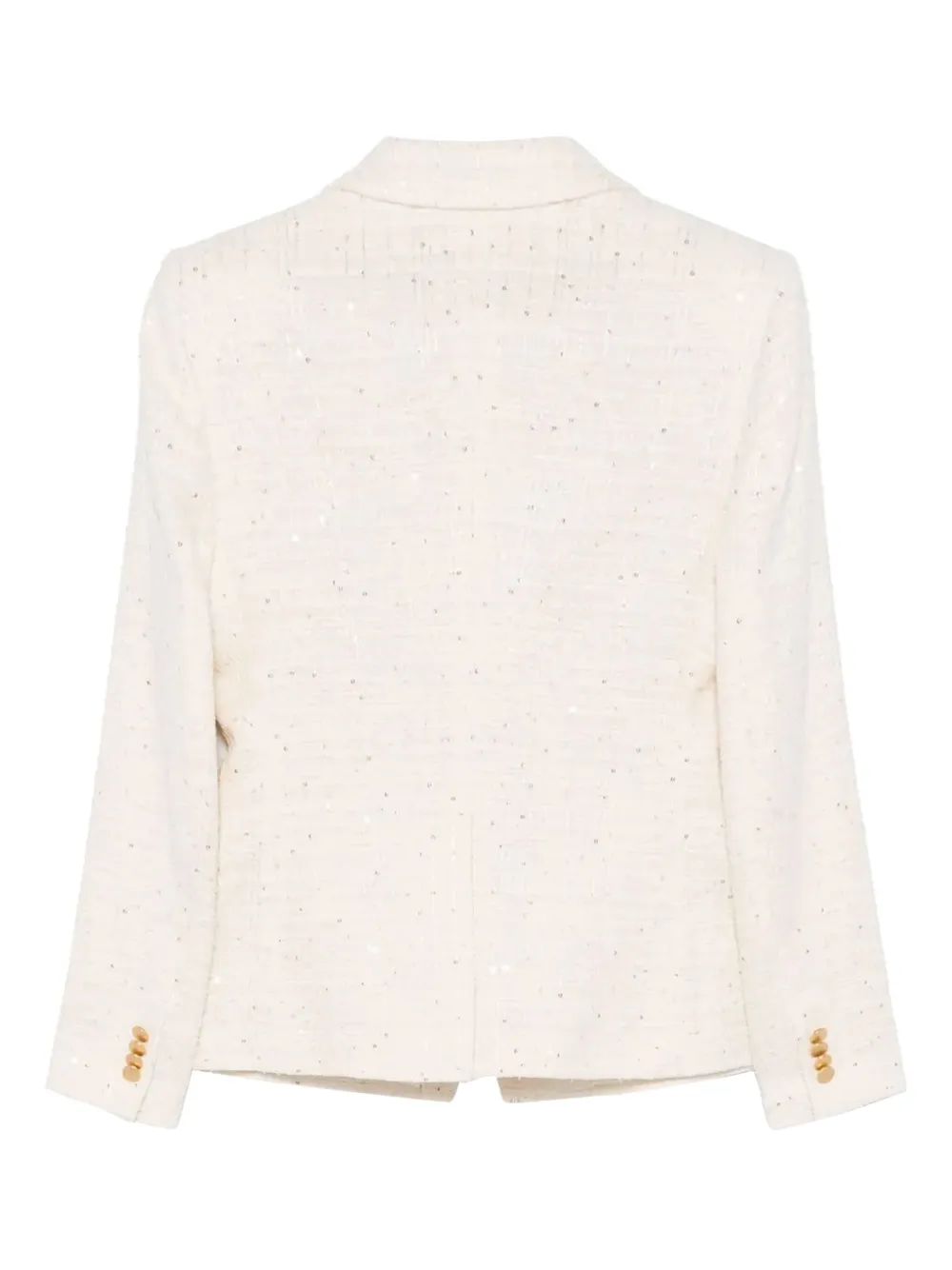 Tagliatore Sequin-embellished Double-breasted Blazer In Multi