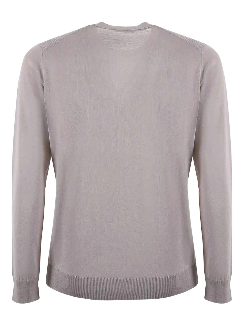 Paolo Pecora round-neck long-sleeve sweater - Grijs