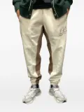 YES LONDON two-tone panelled track pants - Neutrals
