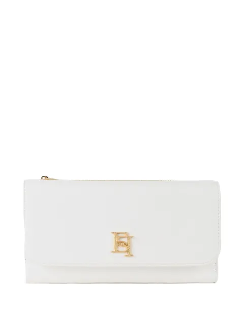 Elisabetta Franchi logo-plaque zipped wallet