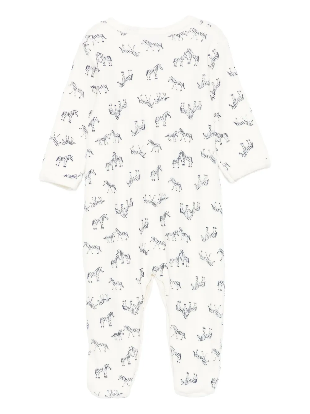 Petit Bateau zebra-print romper | Rompers | Image 2