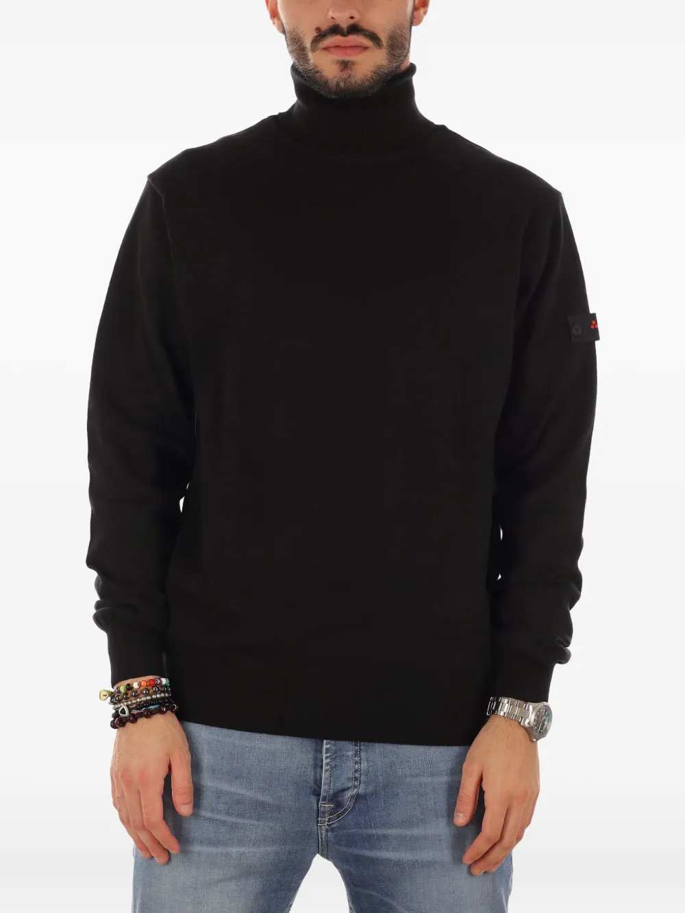 Peuterey turtleneck sweater Zwart