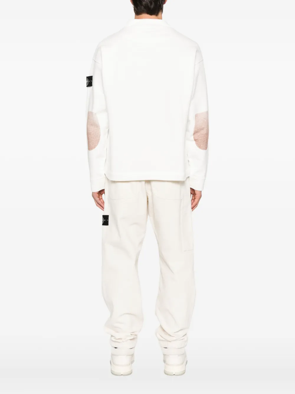 Stone Island Pullover mit Kompass-Patch | Kleidung | Image 4