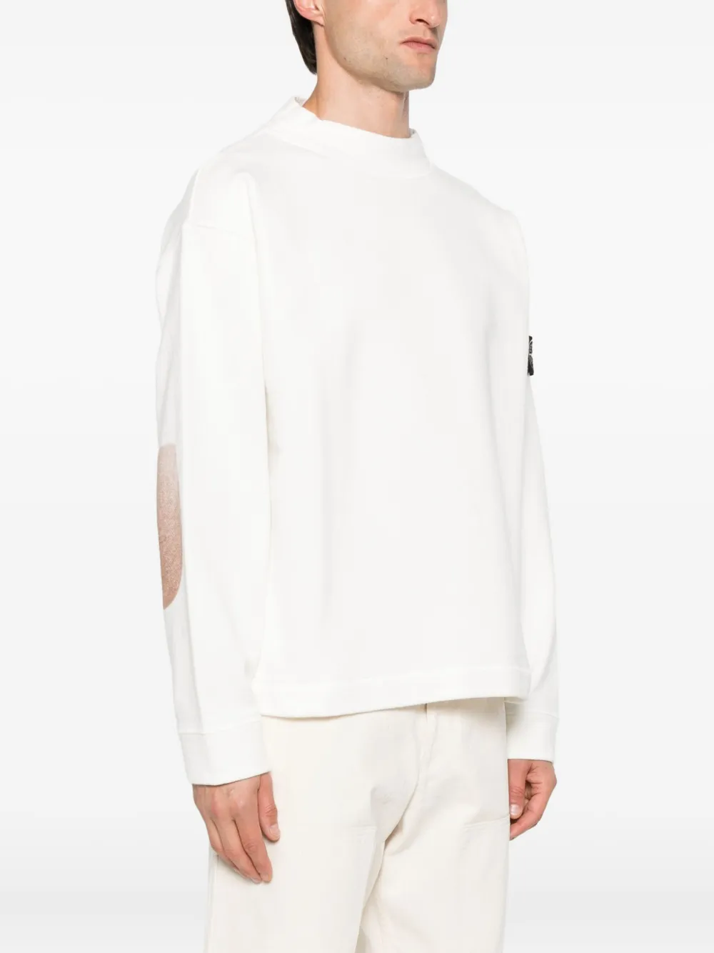 Stone Island Pullover mit Kompass-Patch | Pullover & Strick | Image 3