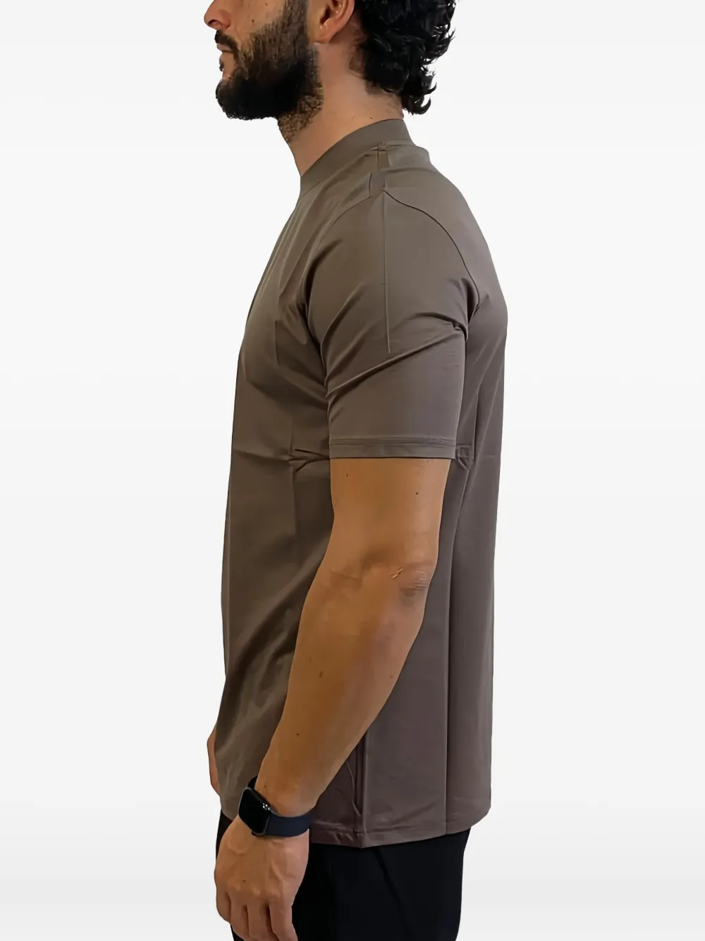 YES LONDON round-neck short-sleeve T-shirt - Bruin