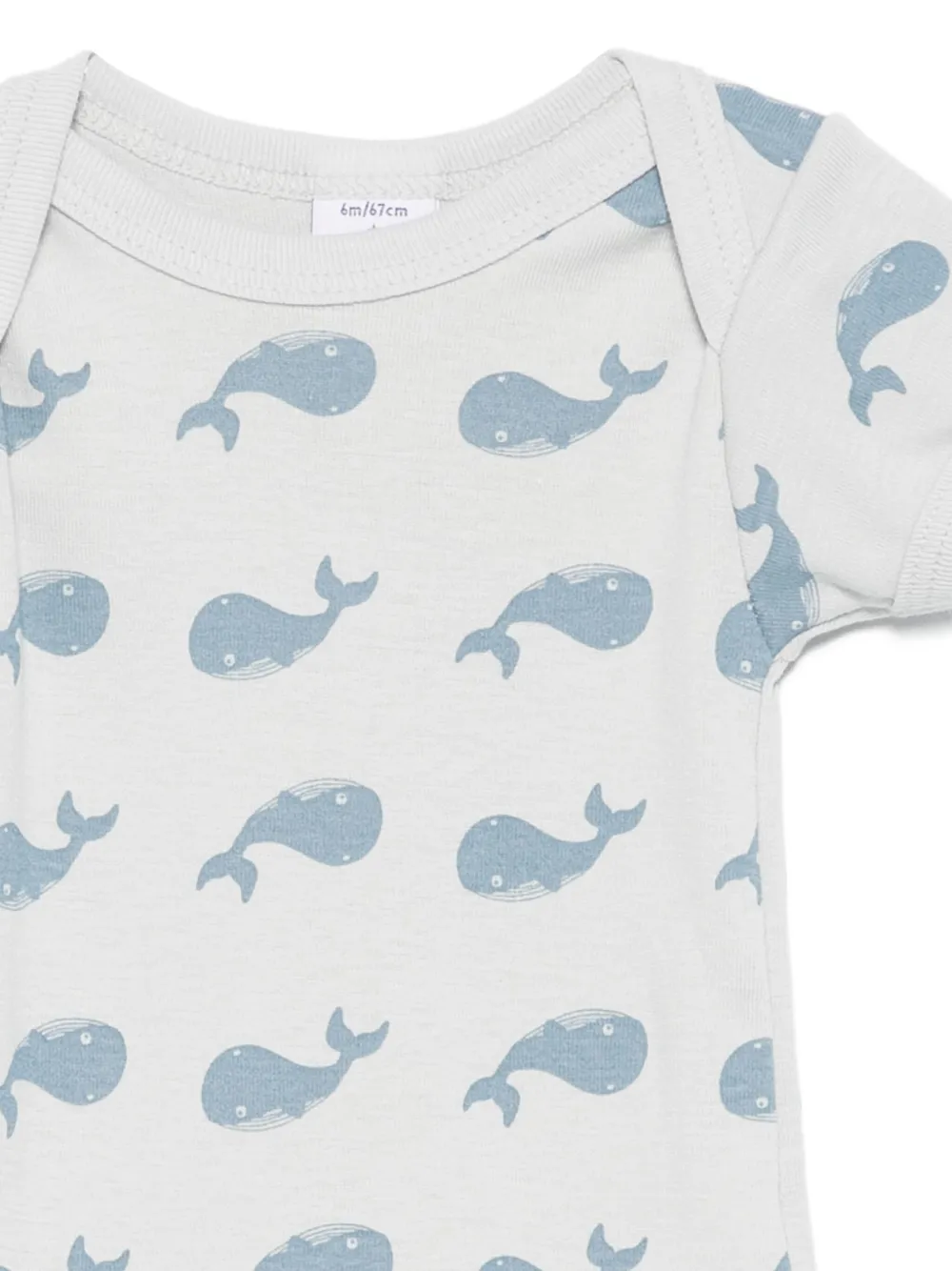 Petit Bateau whale-print bodysuits (pack of three) | Bodies | Image 2