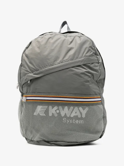 K-Way Rucksack mit Logo-Print