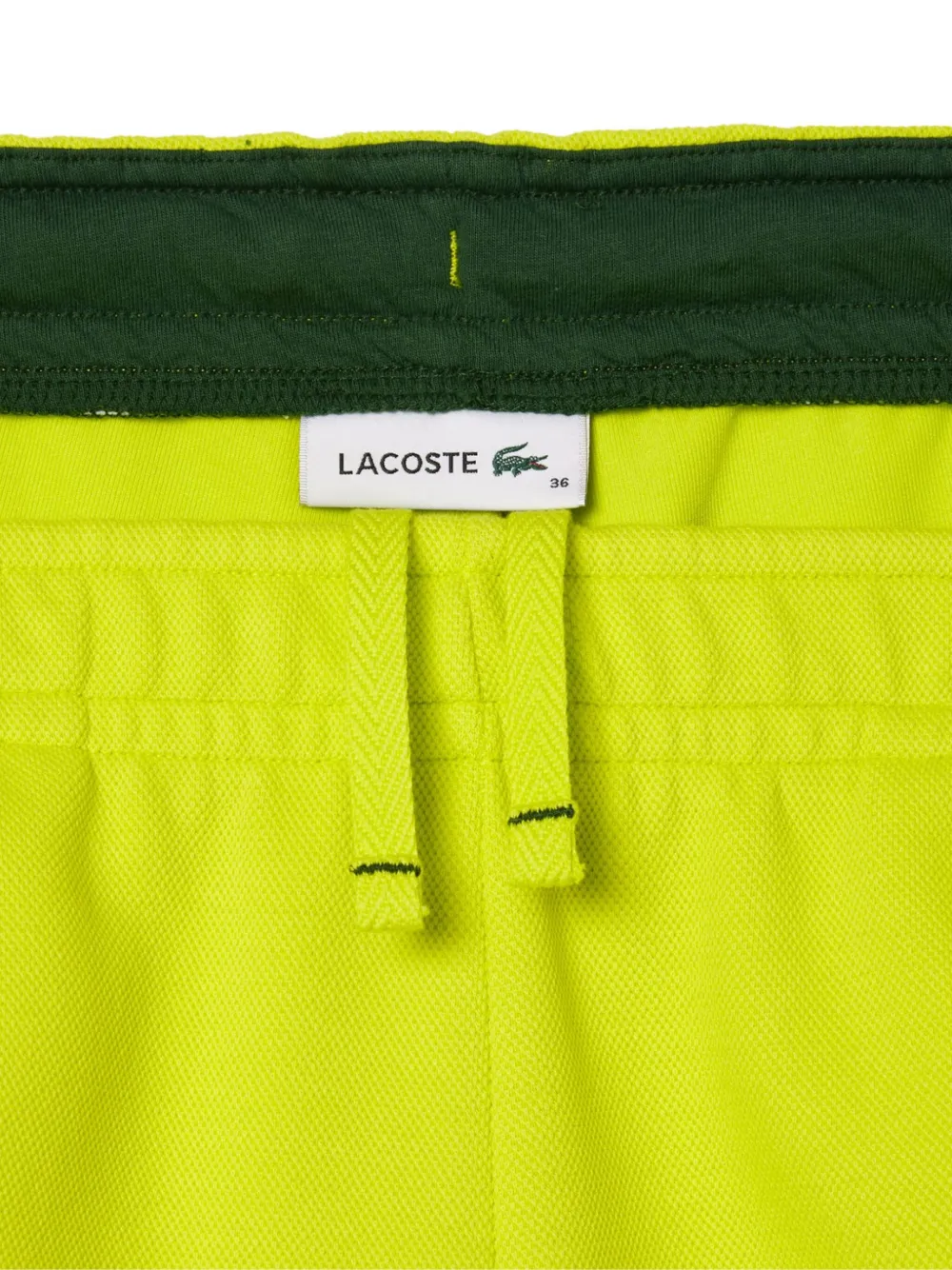  Lacoste Drawstring-waist Track Pants - Yellow 