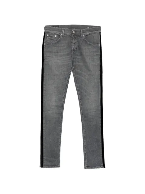 DONDUP velvet-stripe jeans