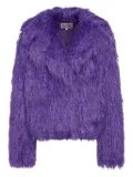 MC2 Saint Barth faux-fur coat - Purple