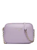 Patrizia Pepe mini chain-strap leather bag - Purple