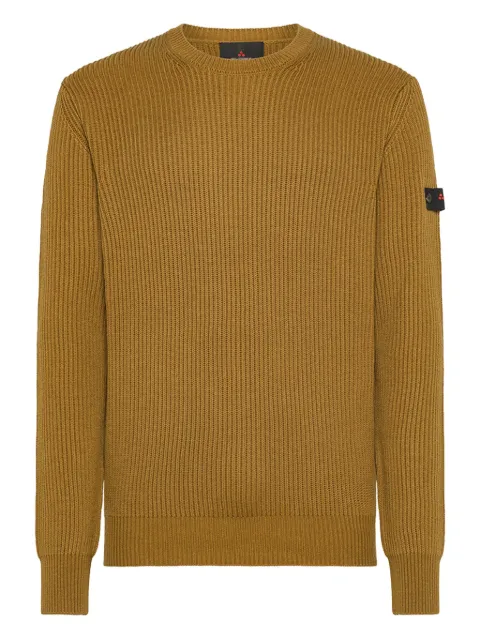 Peuterey ribbed-wool crew-neck sweater