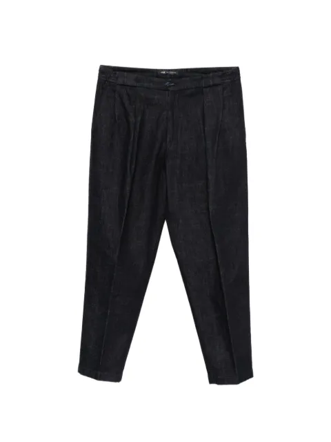 Briglia 1949 pleated tapered-leg jeans