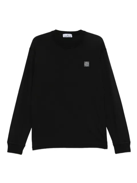 Stone Island Compass-patch long-sleeve T-shirt