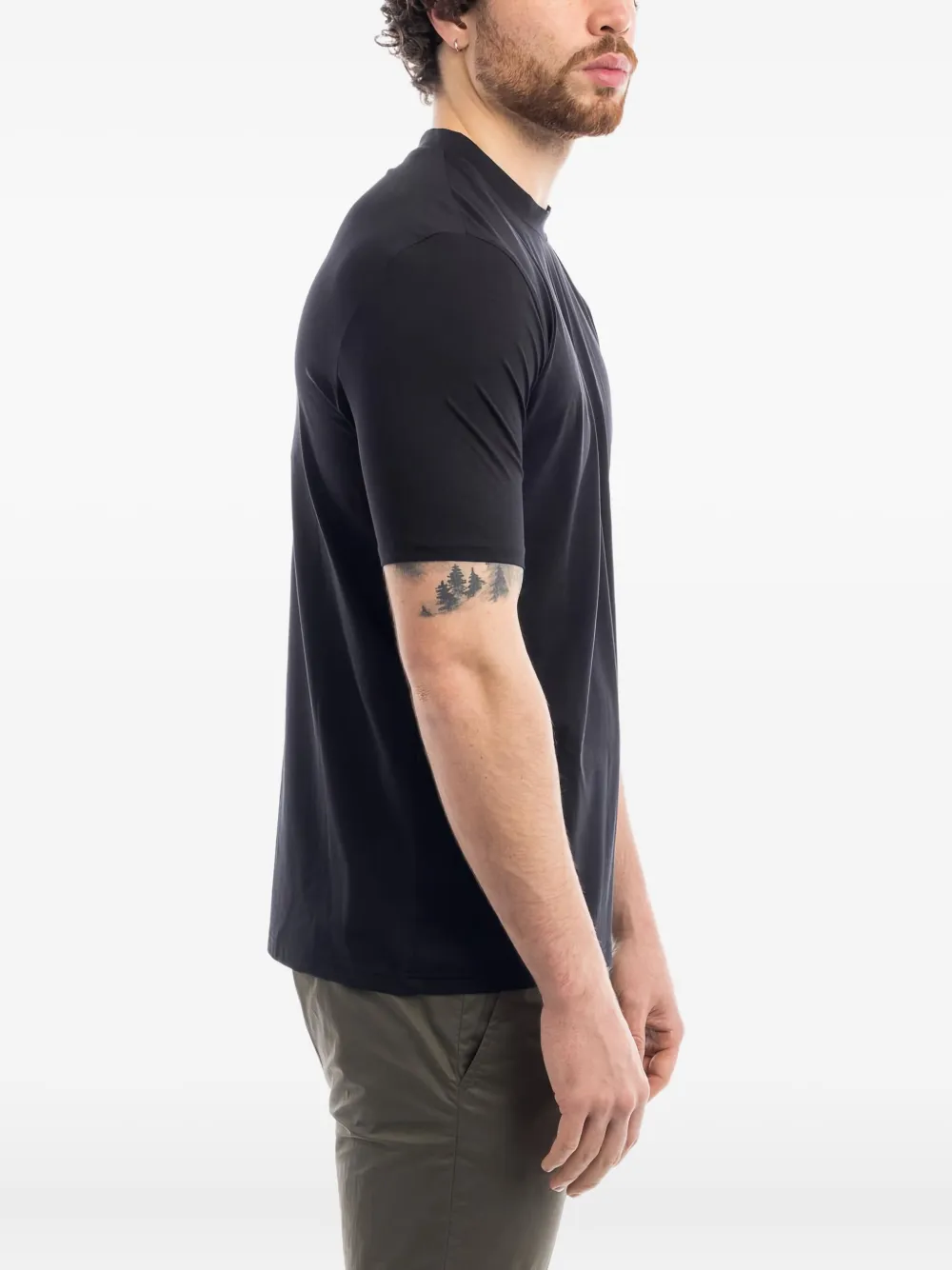 YES LONDON T-shirt met ronde hals - Blauw