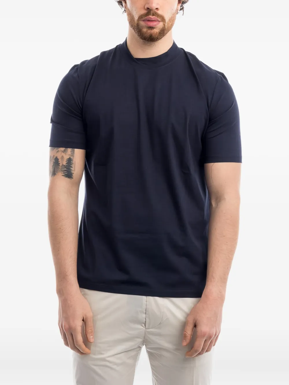 YES LONDON playera con cuello redondo | azul | Image 1
