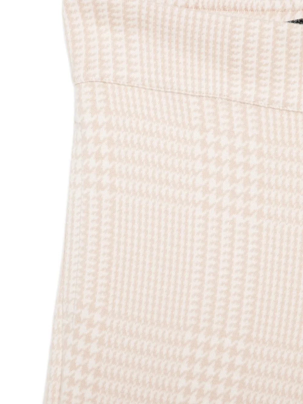 D.Exterior Geruite broek Roze