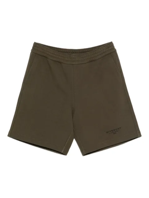 Givenchy elastic-waistband cotton shorts