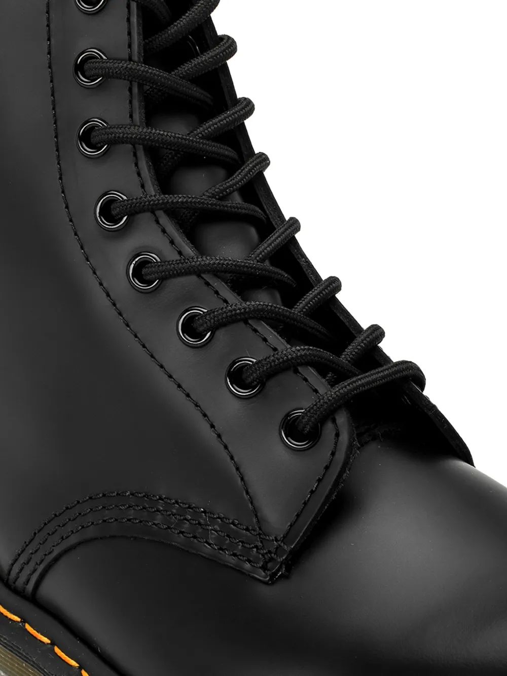 Dr. Martens 1460 lace-up smooth leather boots Black