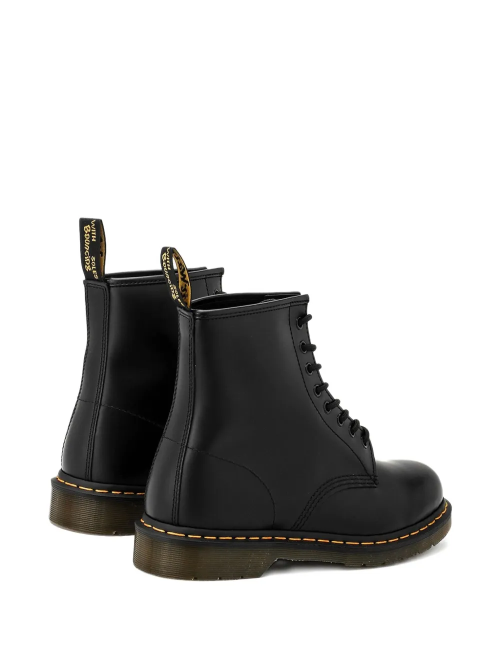 Dr. Martens 1460 lace-up smooth leather boots Black