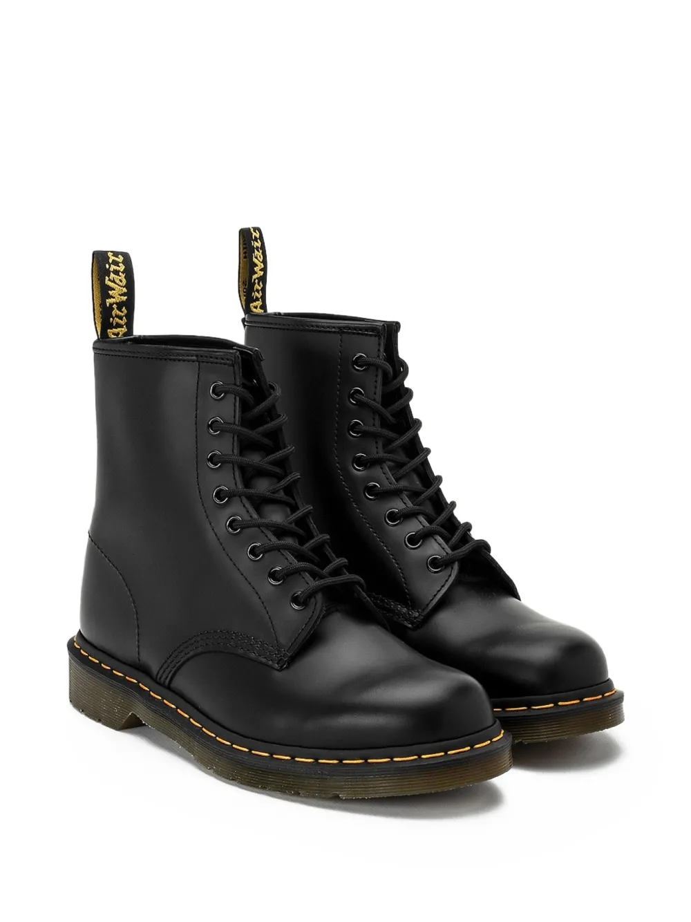 Dr. Martens 1460 lace-up smooth leather boots Black