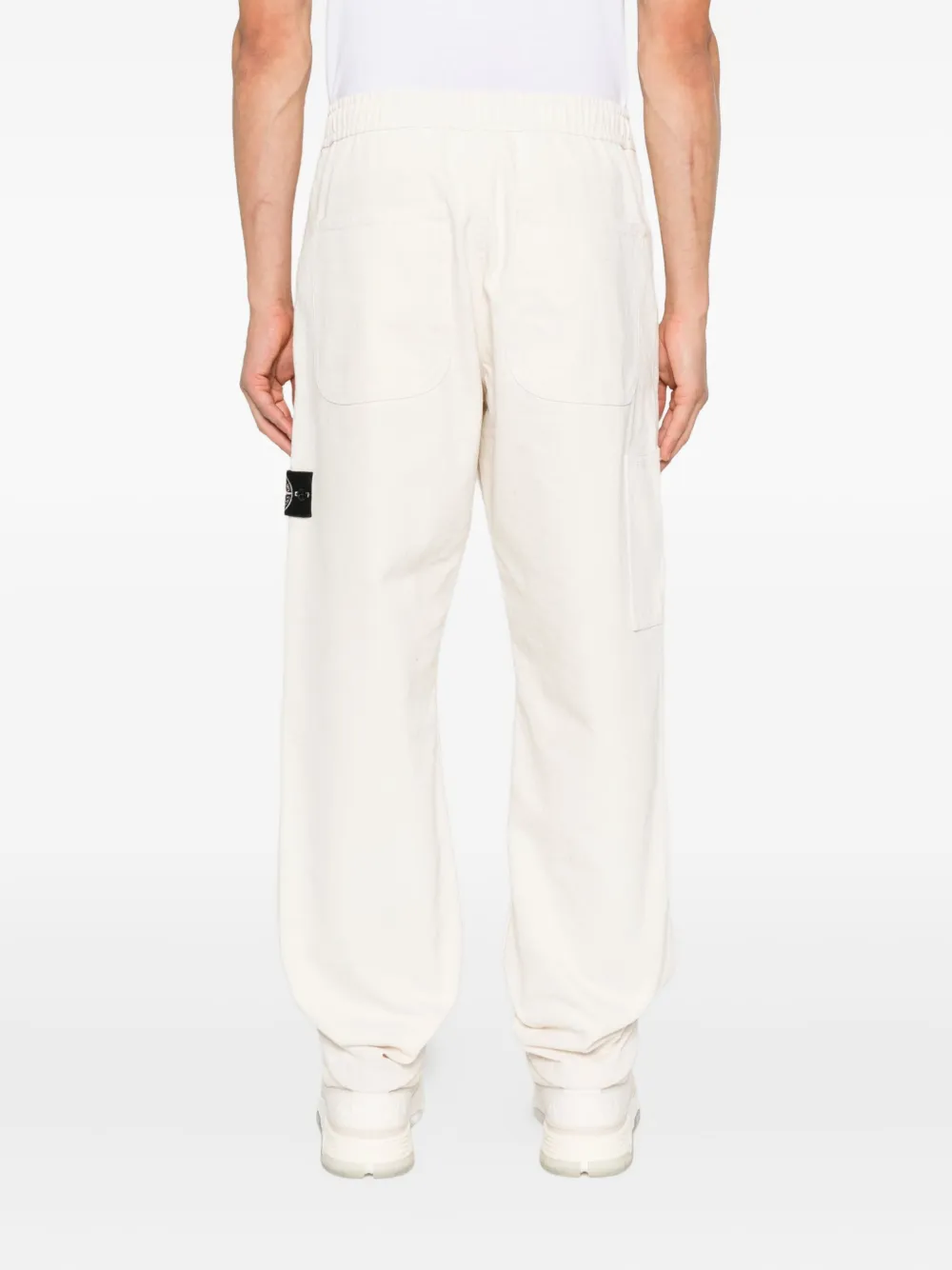 Stone Island Broek met trekkoord Beige