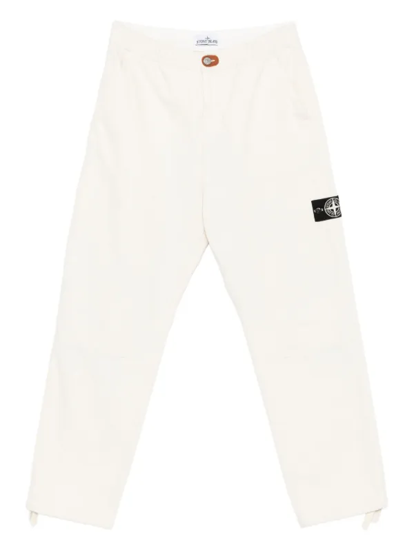 Stone Island ドローストリング パンツ | ニュートラル | FARFETCH JP