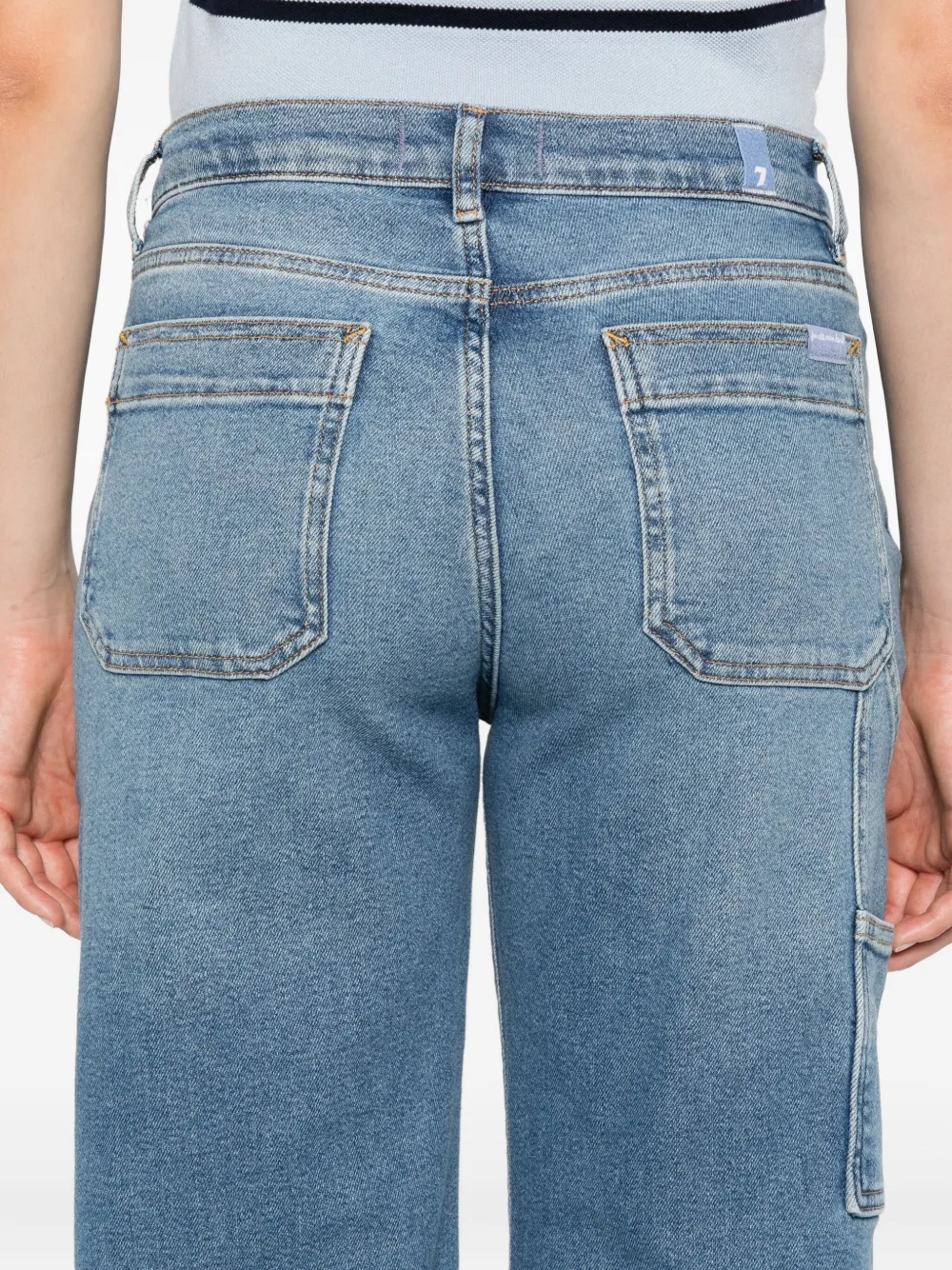 7 For All Mankind Utility jeans Blauw