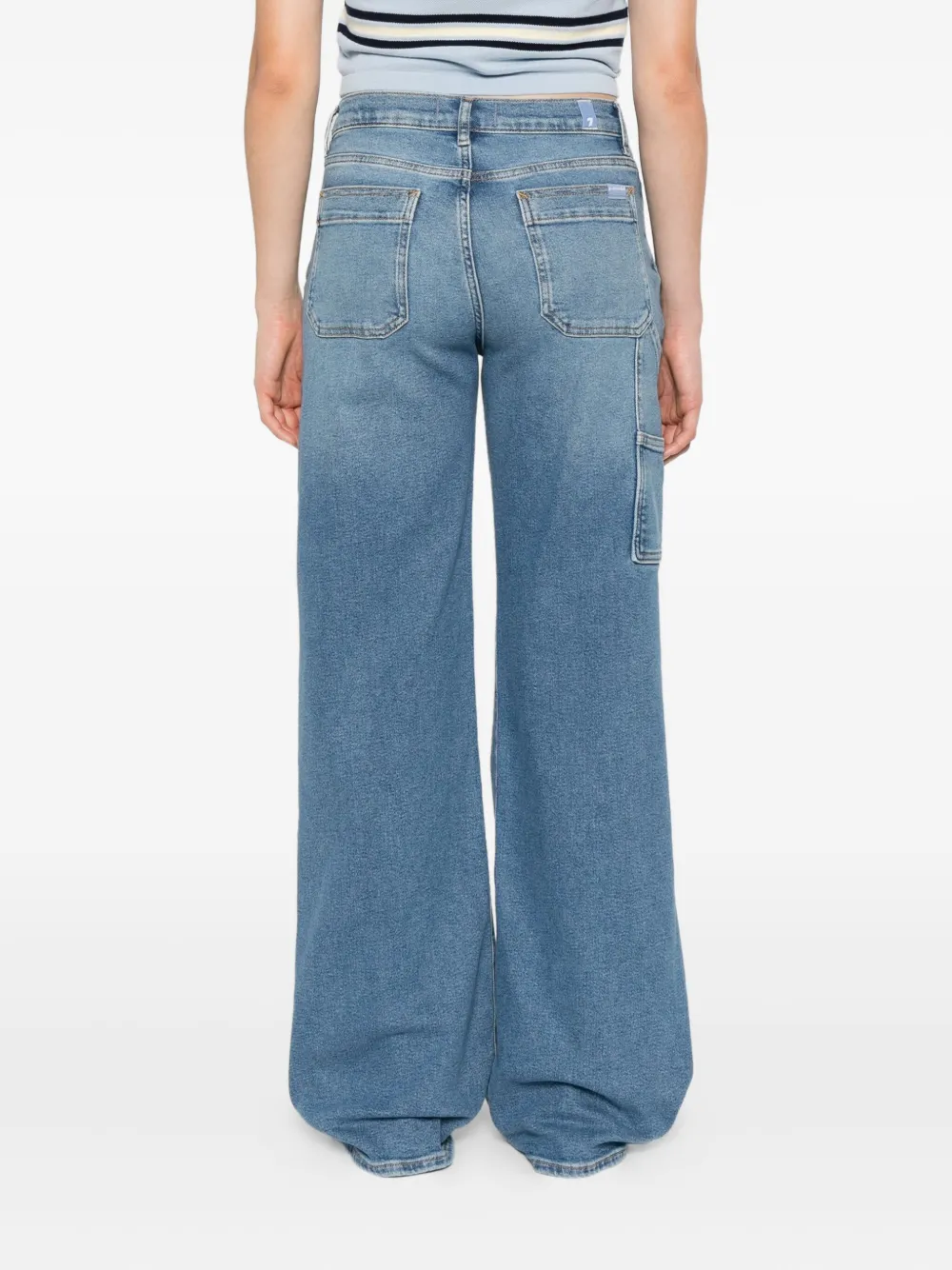 7 For All Mankind Utility jeans Blauw