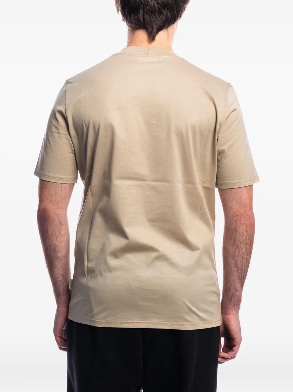 YES LONDON T-shirt met ronde hals Beige