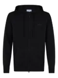 MC2 Saint Barth zip-up hoodie - Black