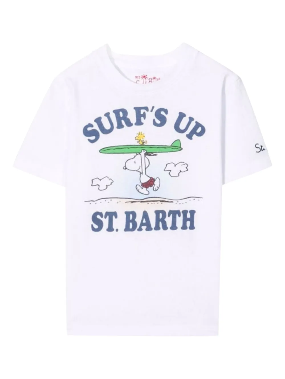 MC2 Saint Barth Kids snoopy-print T-shirt | White | Image 1