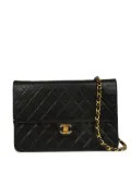 CHANEL Pre-Owned 1998 Turnlock shoulder bag - Black