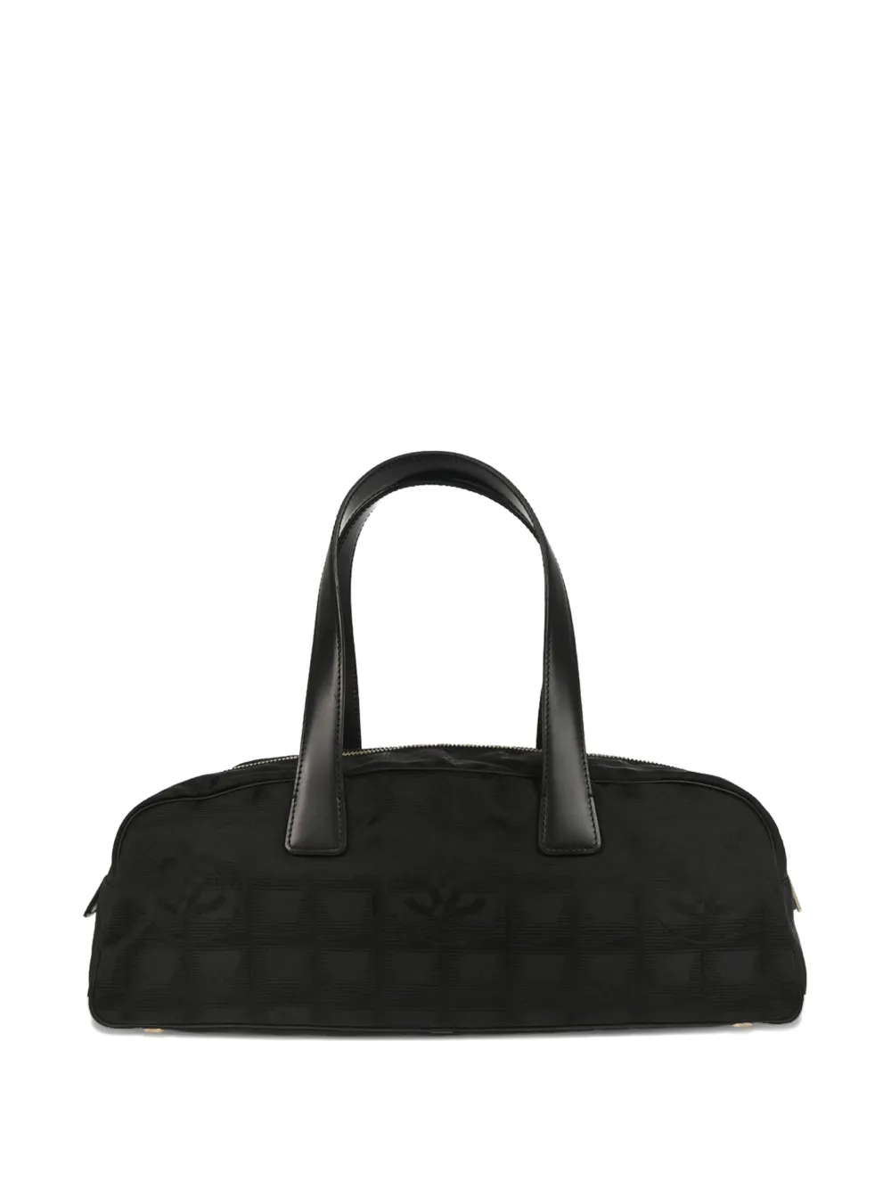 CHANEL Pre-Owned 2007 Jacquard Bowling travel bag | Black | Image 1