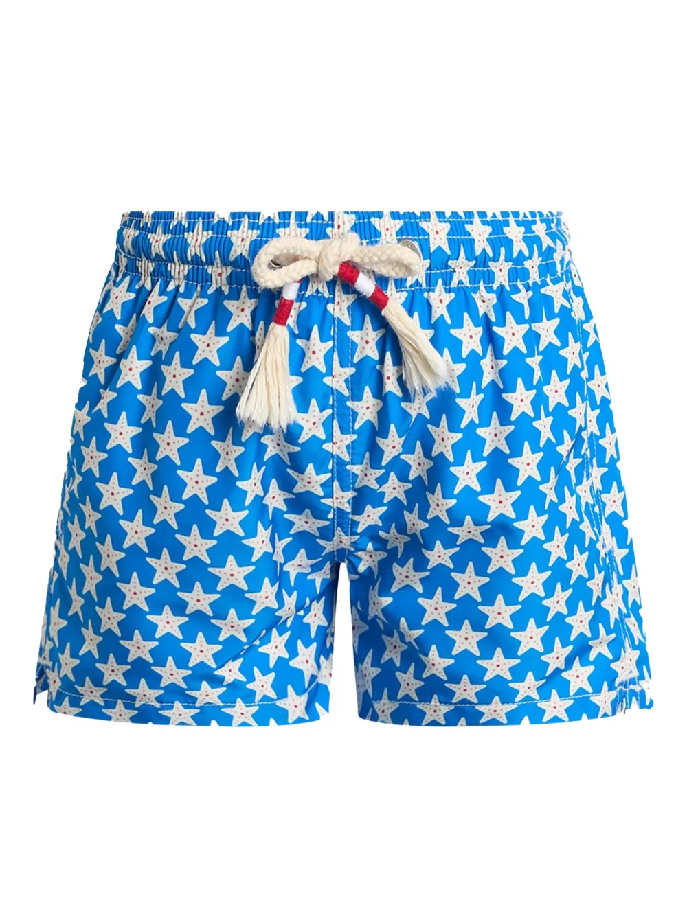 MC2 Saint Barth Kids Zwembroek met zeesterprint Blauw