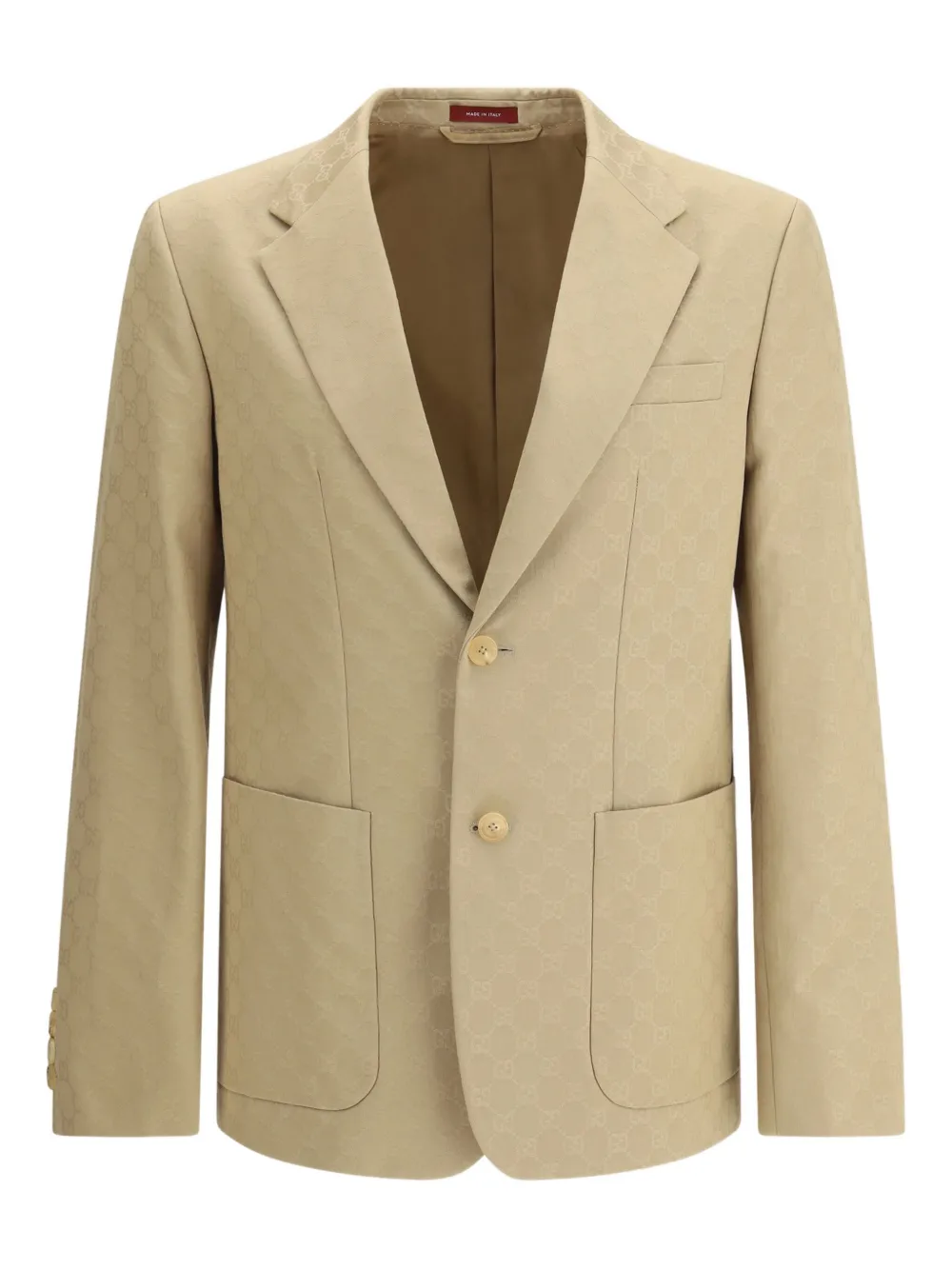 GG Supreme-pattern blazer