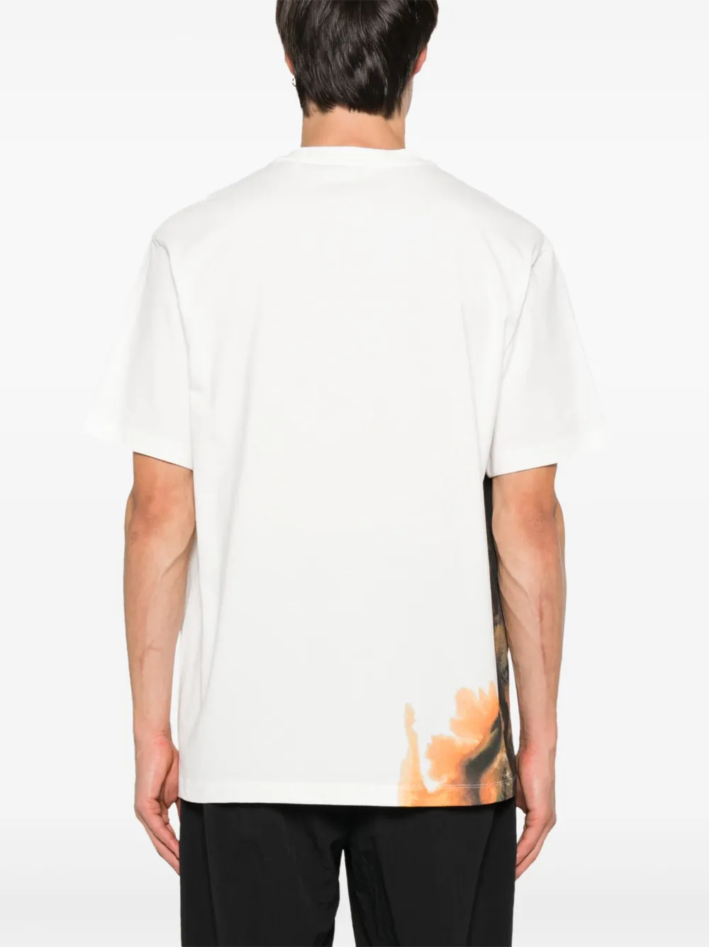 Y-3 AOP T-shirt Wit