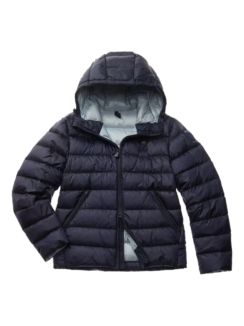 Blauer hooded quilted jacket Blauw