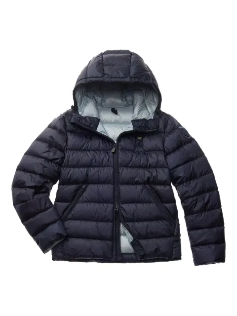 Blauer hooded quilted jacket