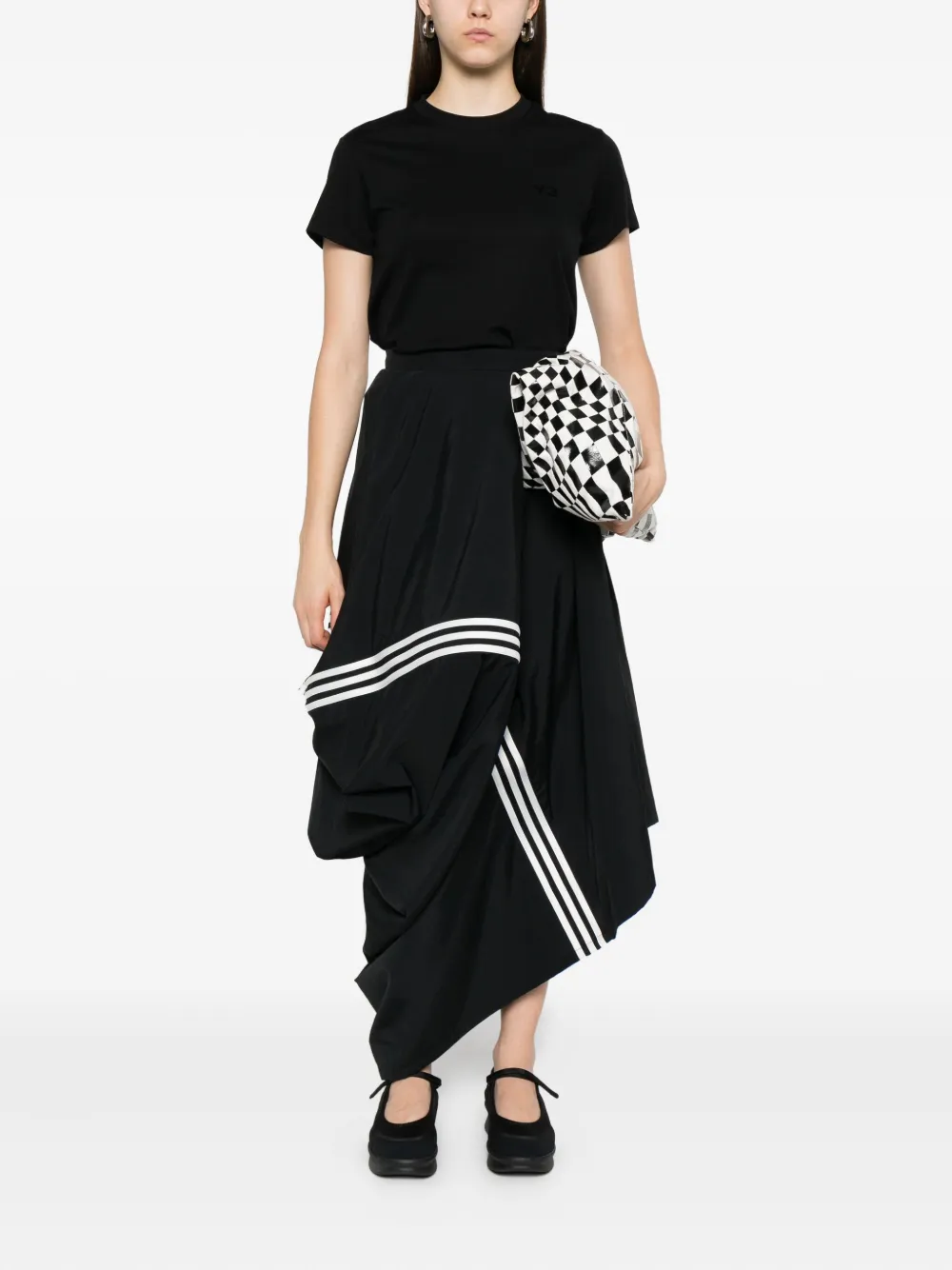 Y-3 logo-embroidered short-sleeve T-shirt | T-Shirts & Jersey Shirts | Image 2
